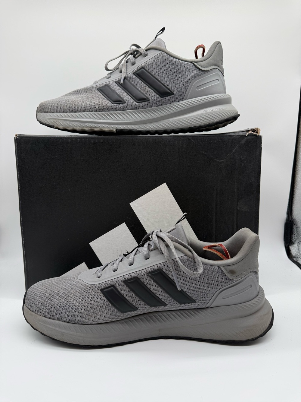 Adidas X_PLRPATH Grey Three/White/Black Men’s Running Shoes Size US 12 |JP7940
